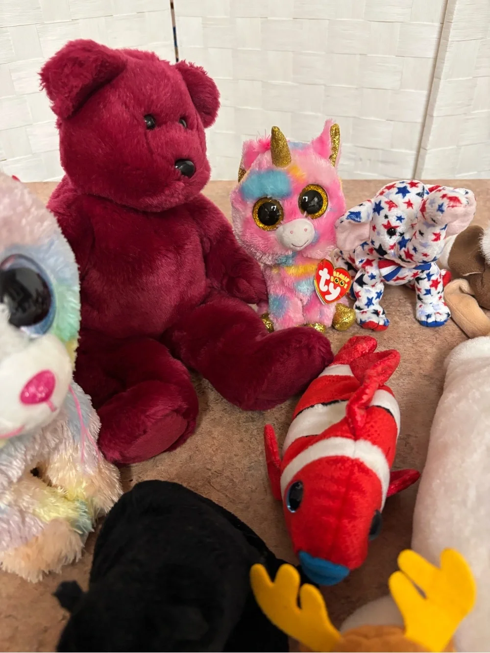 Bundle of 16 Ty Beanie Babies